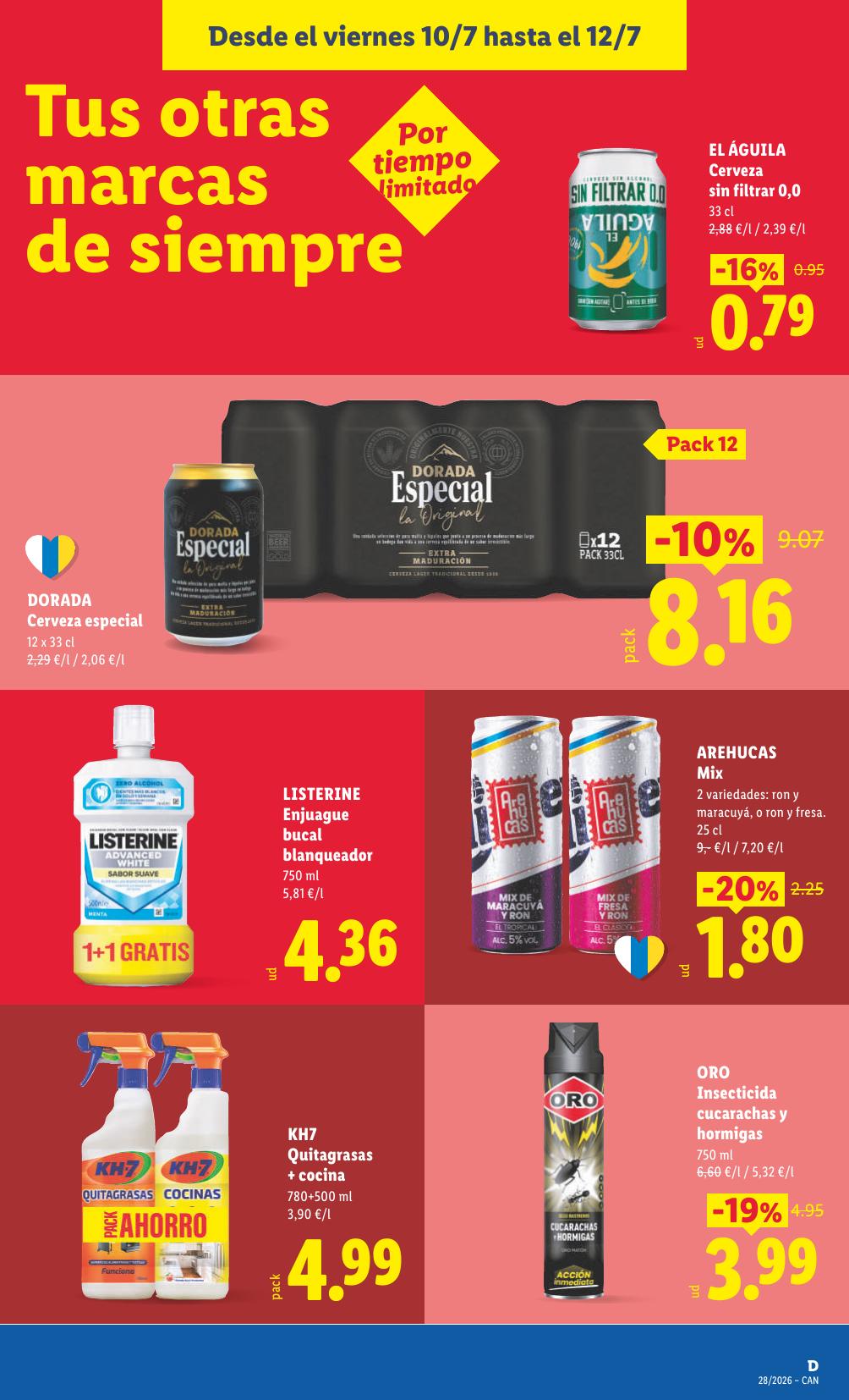 Folleto Lidl Alimentación · 6 de julio de 2026 – 12 de julio de 2026 — Página 49