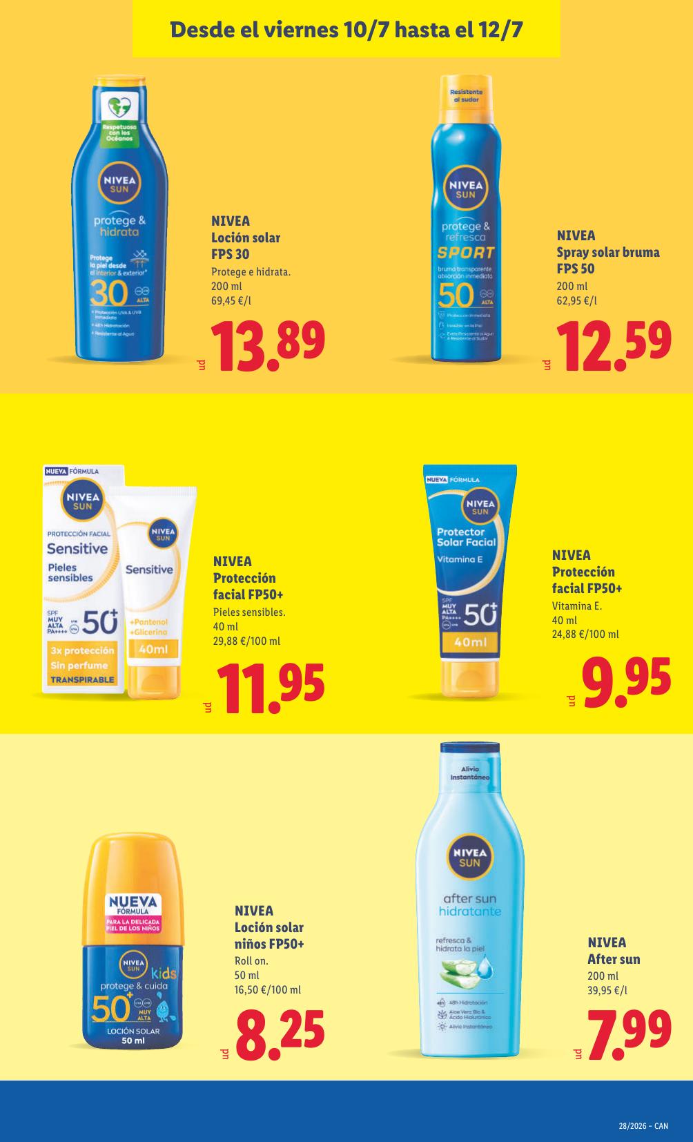 Folleto Lidl Alimentación · 6 de julio de 2026 – 12 de julio de 2026 — Página 51