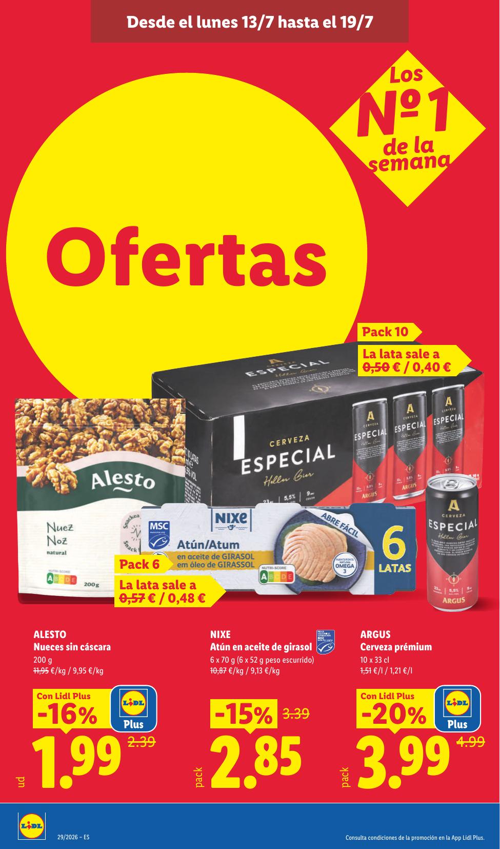 Folleto Lidl Alimentación · 13 de julio de 2026 – 19 de julio de 2026 — Página 20