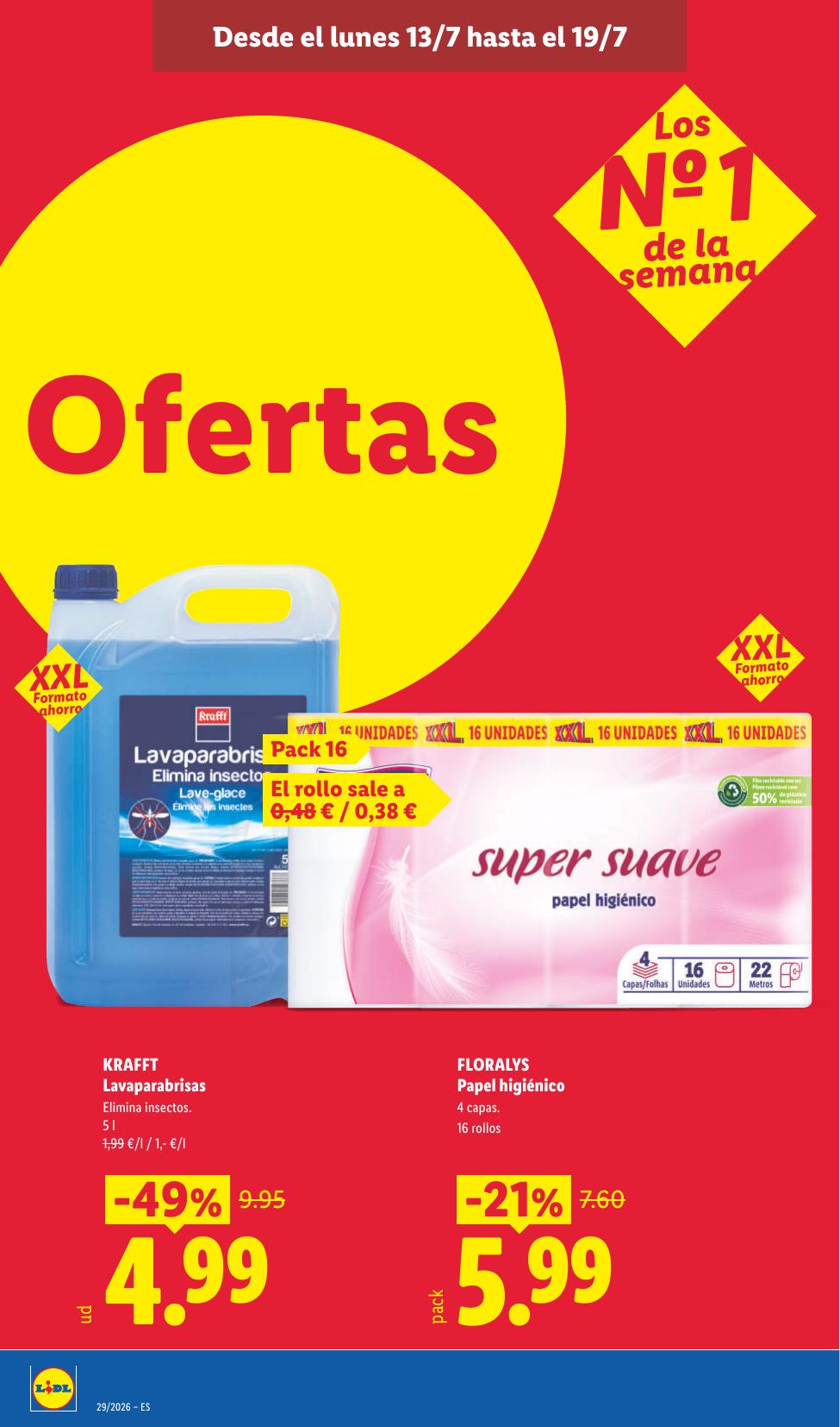 Folleto Lidl Alimentación · 13 de julio de 2026 – 19 de julio de 2026 — Página 26