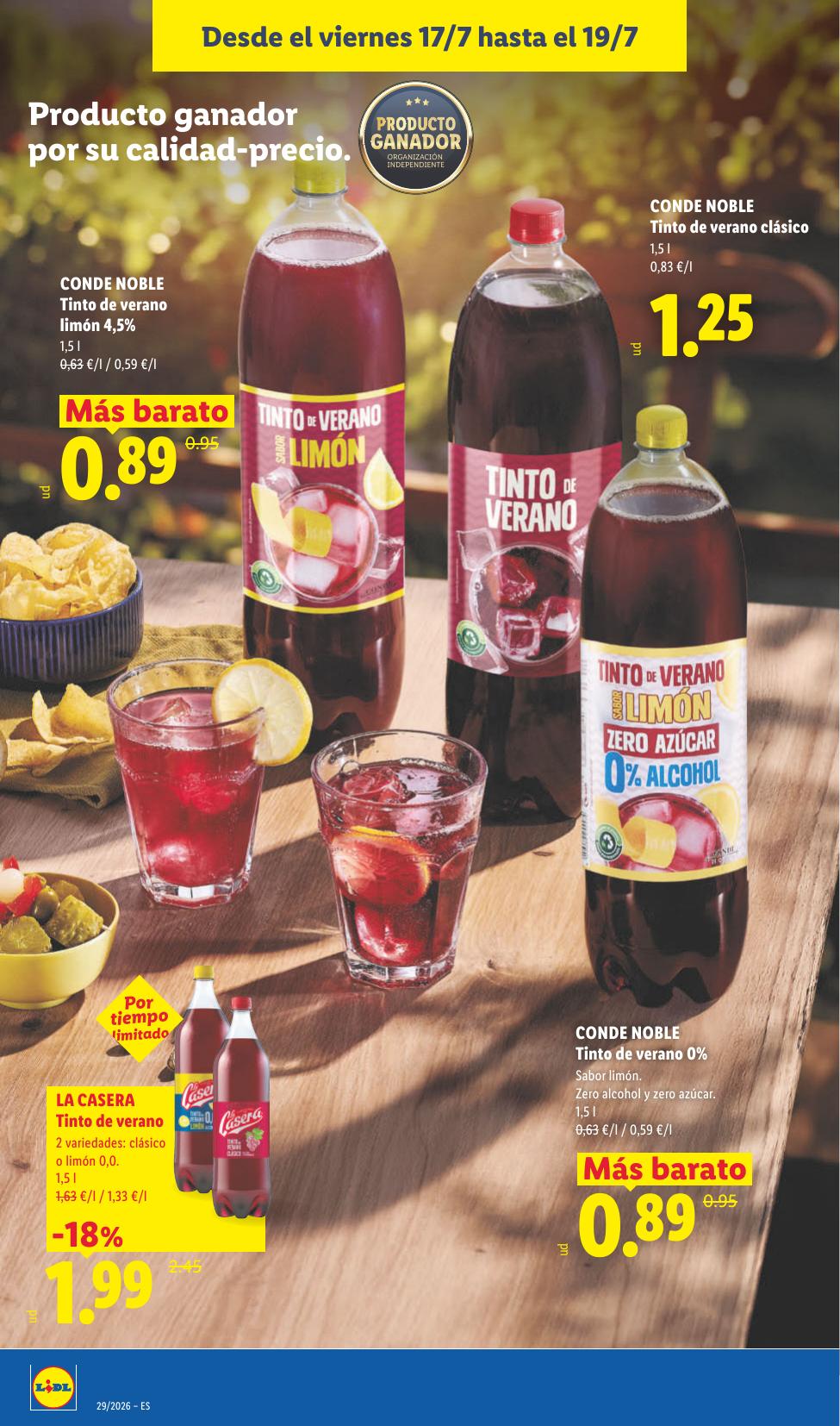 Folleto Lidl Alimentación · 13 de julio de 2026 – 19 de julio de 2026 — Página 40