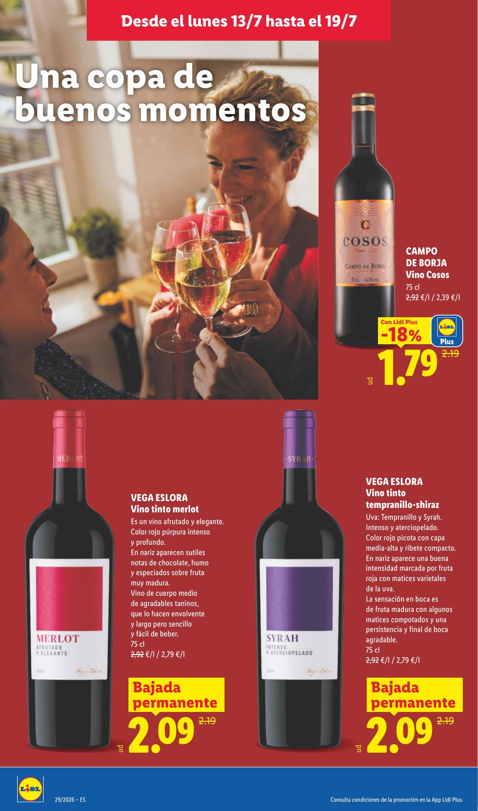 Folleto Lidl Alimentación · 6 de julio de 2026 – 12 de julio de 2026 — Página 36