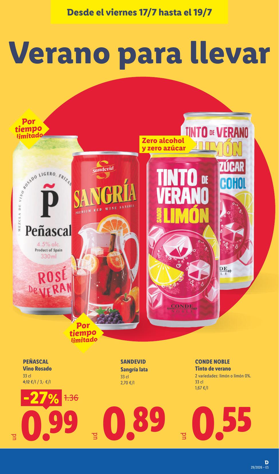 Folleto Lidl Alimentación · 13 de julio de 2026 – 19 de julio de 2026 — Página 41