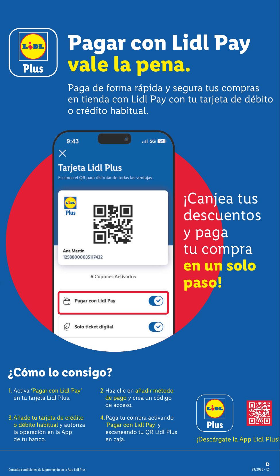 Folleto Lidl Alimentación · 13 de julio de 2026 – 19 de julio de 2026 — Página 43