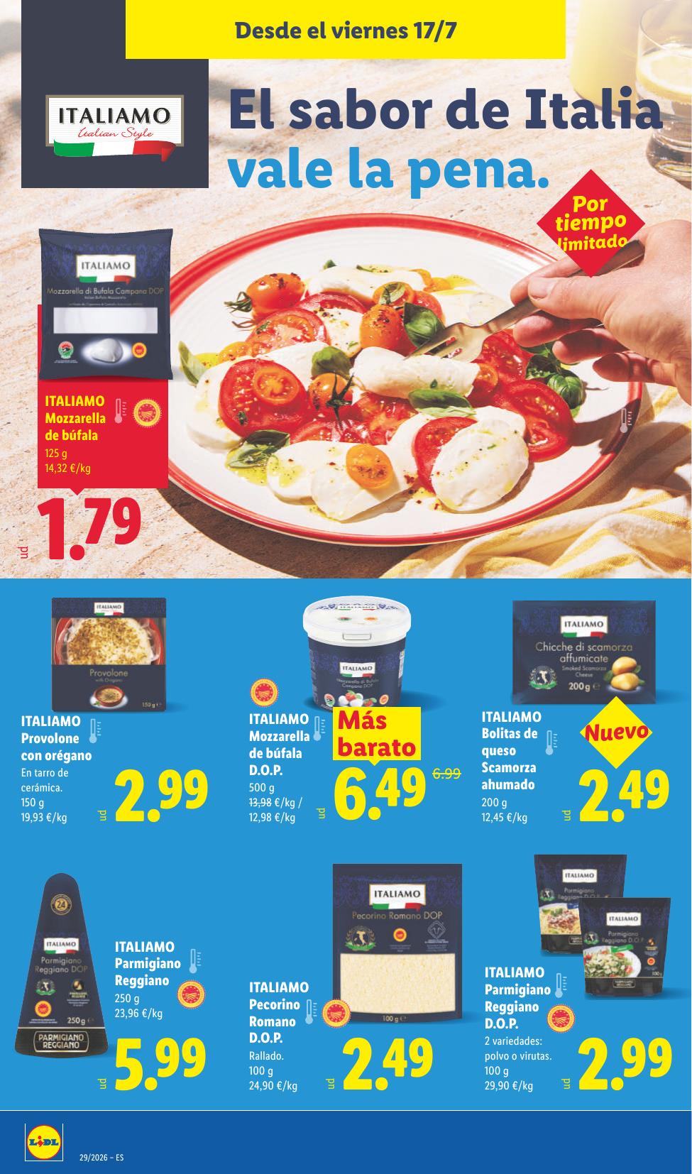 Folleto Lidl Alimentación · 13 de julio de 2026 – 19 de julio de 2026 — Página 44