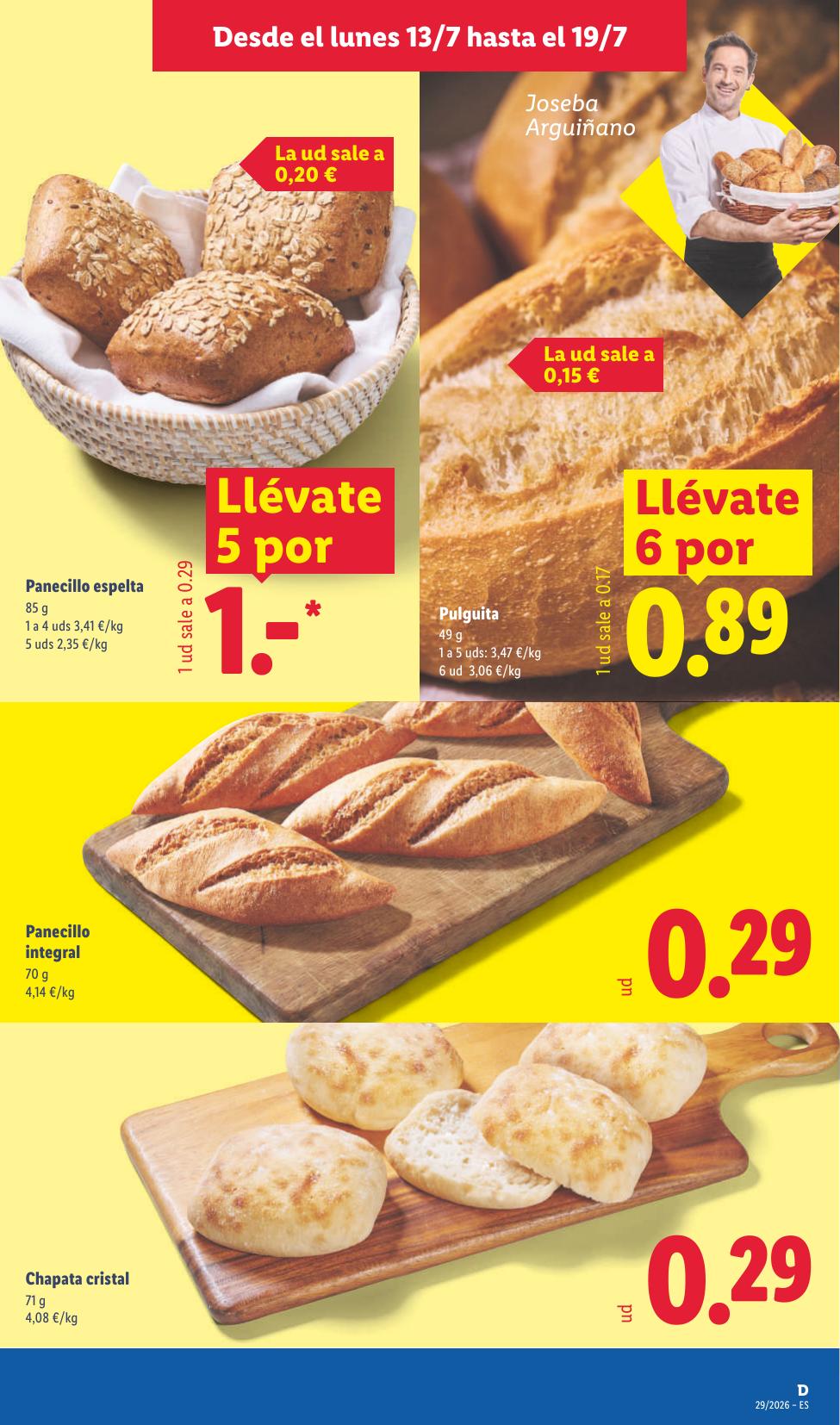 Folleto Lidl Alimentación · 13 de julio de 2026 – 19 de julio de 2026 — Página 5