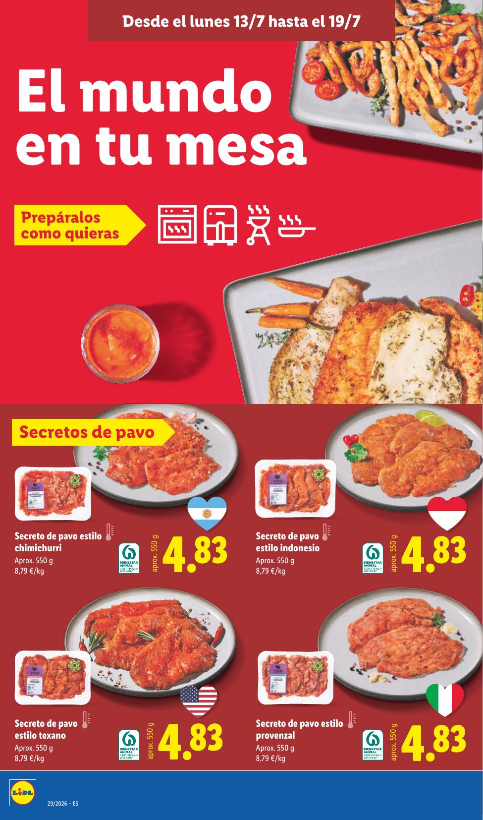 Folleto Lidl Alimentación · 13 de julio de 2026 – 19 de julio de 2026 — Página 8