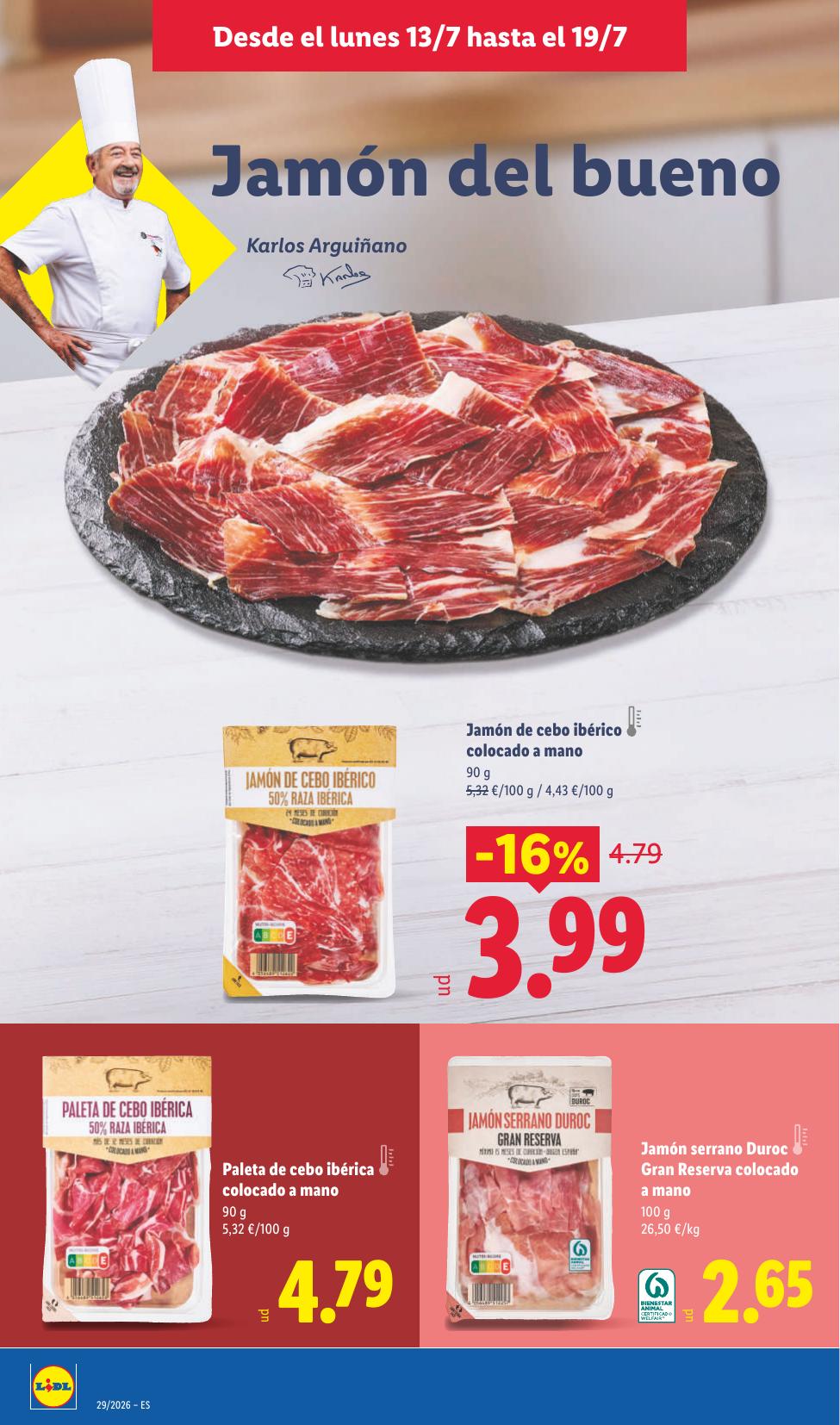 Folleto Lidl Alimentación · 13 de julio de 2026 – 19 de julio de 2026 — Página 14