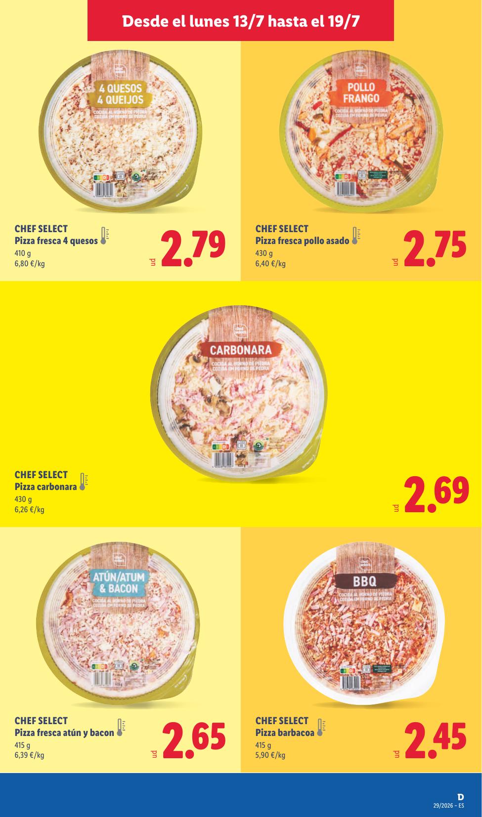 Folleto Lidl Alimentación · 13 de julio de 2026 – 19 de julio de 2026 — Página 17