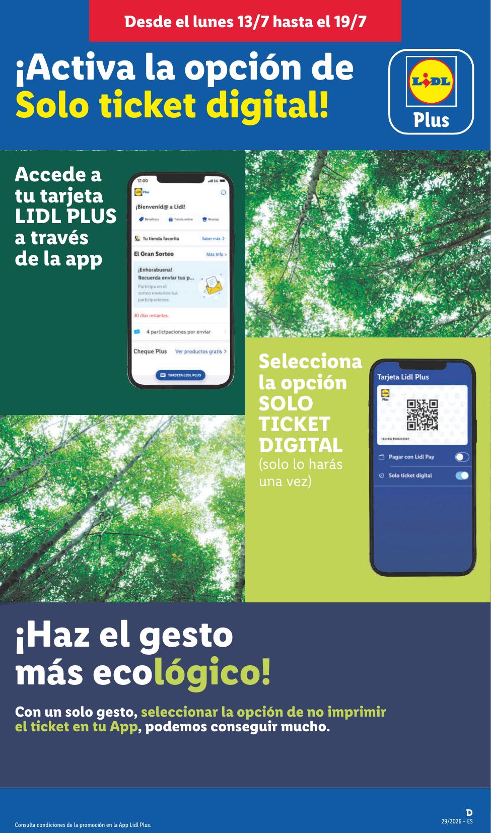 Folleto Lidl Alimentación · 13 de julio de 2026 – 19 de julio de 2026 — Página 23