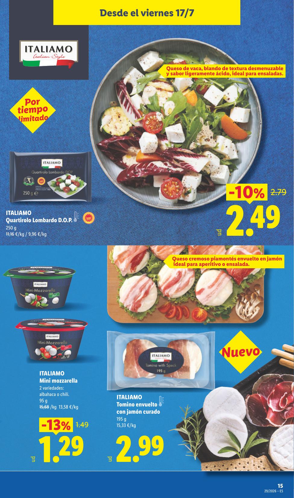 Folleto Lidl Alimentación · 13 de julio de 2026 – 19 de julio de 2026 — Página 45