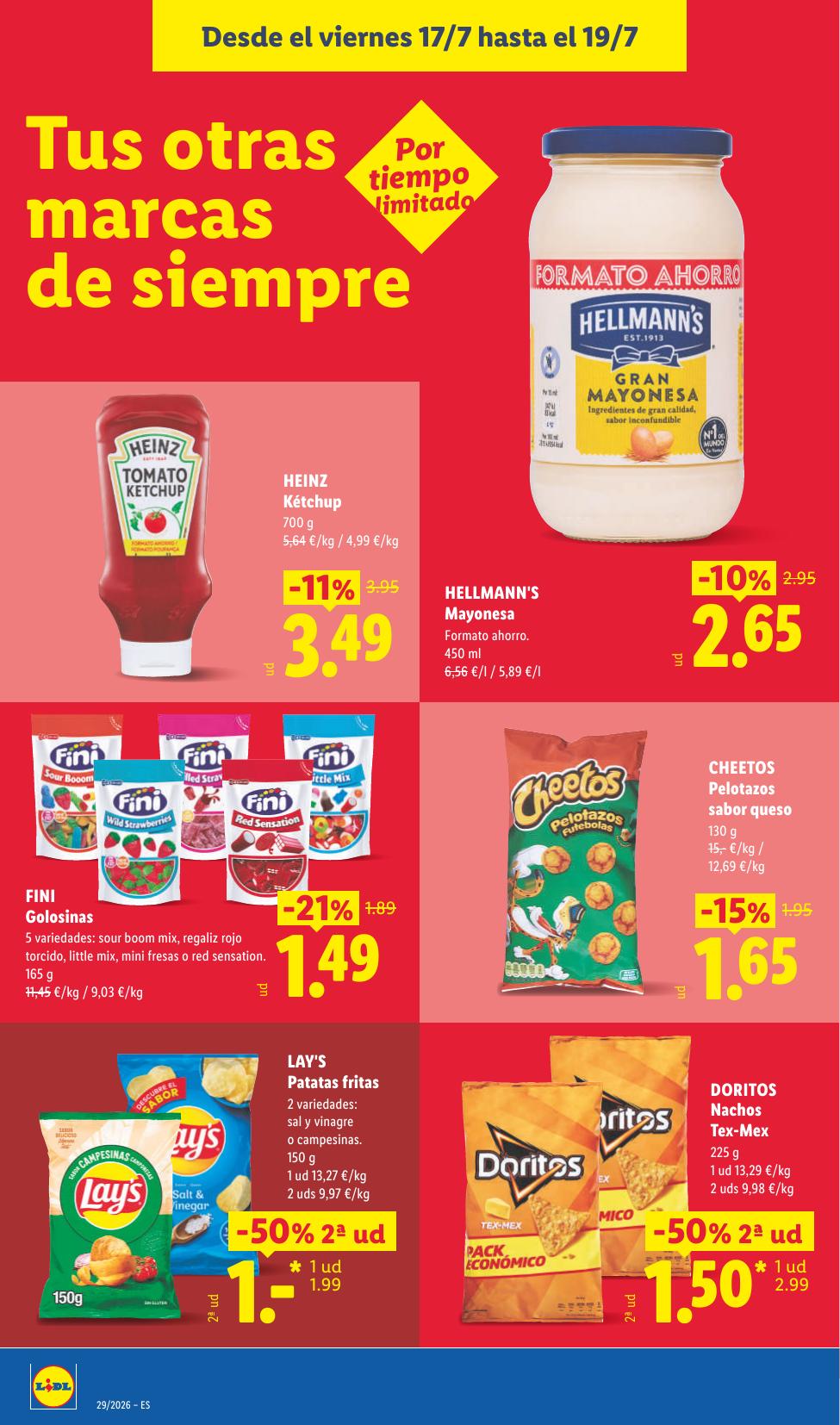 Folleto Lidl Alimentación · 13 de julio de 2026 – 19 de julio de 2026 — Página 56
