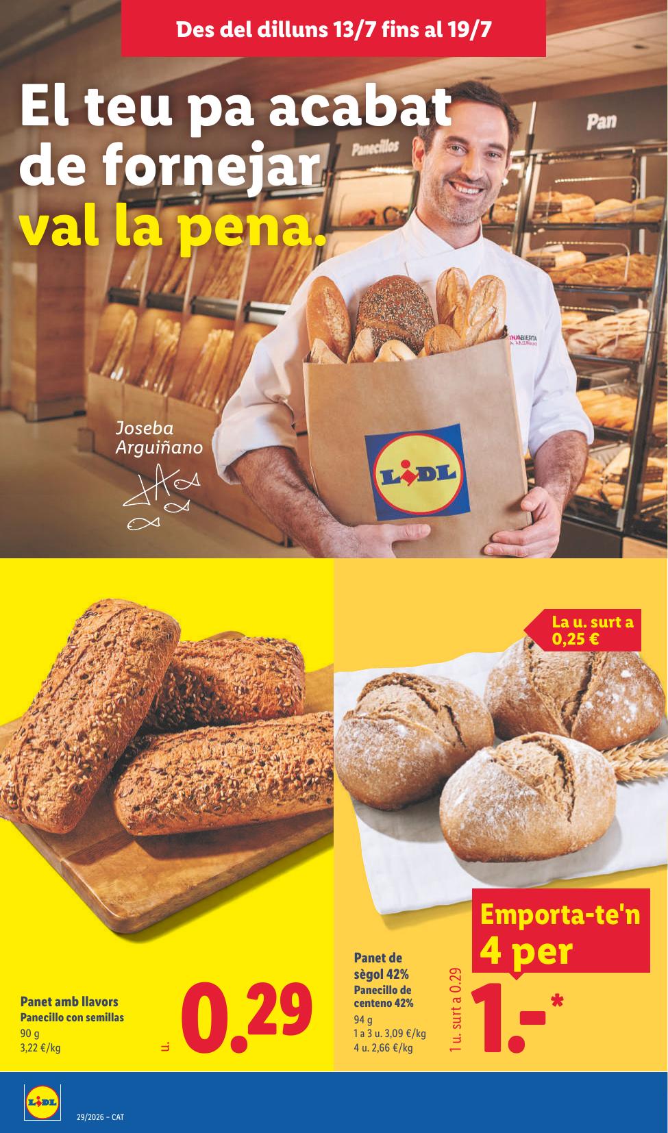 Folleto Lidl Alimentación · 6 de julio de 2026 – 19 de julio de 2026 — Página 4