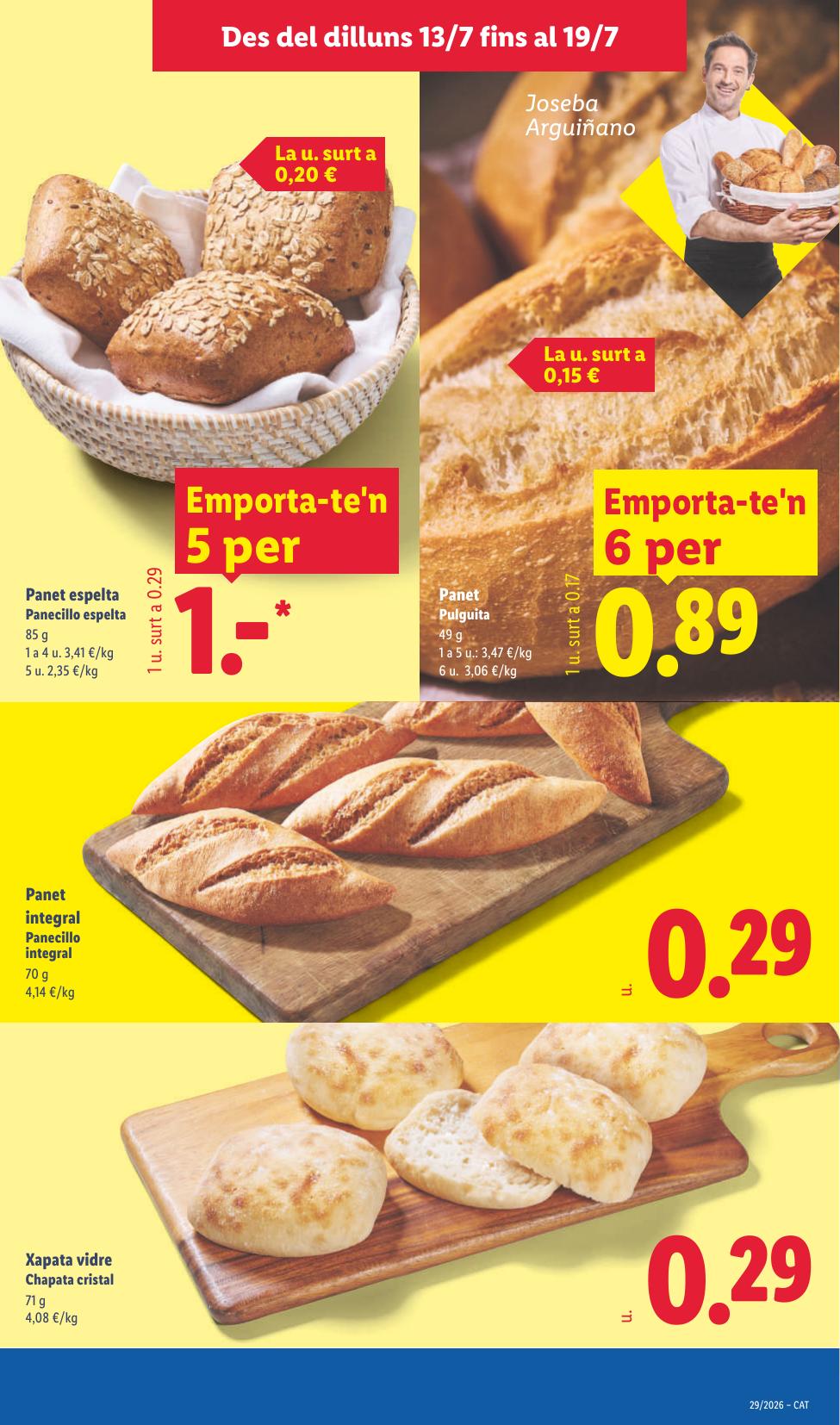 Folleto Lidl Alimentación · 6 de julio de 2026 – 19 de julio de 2026 — Página 5