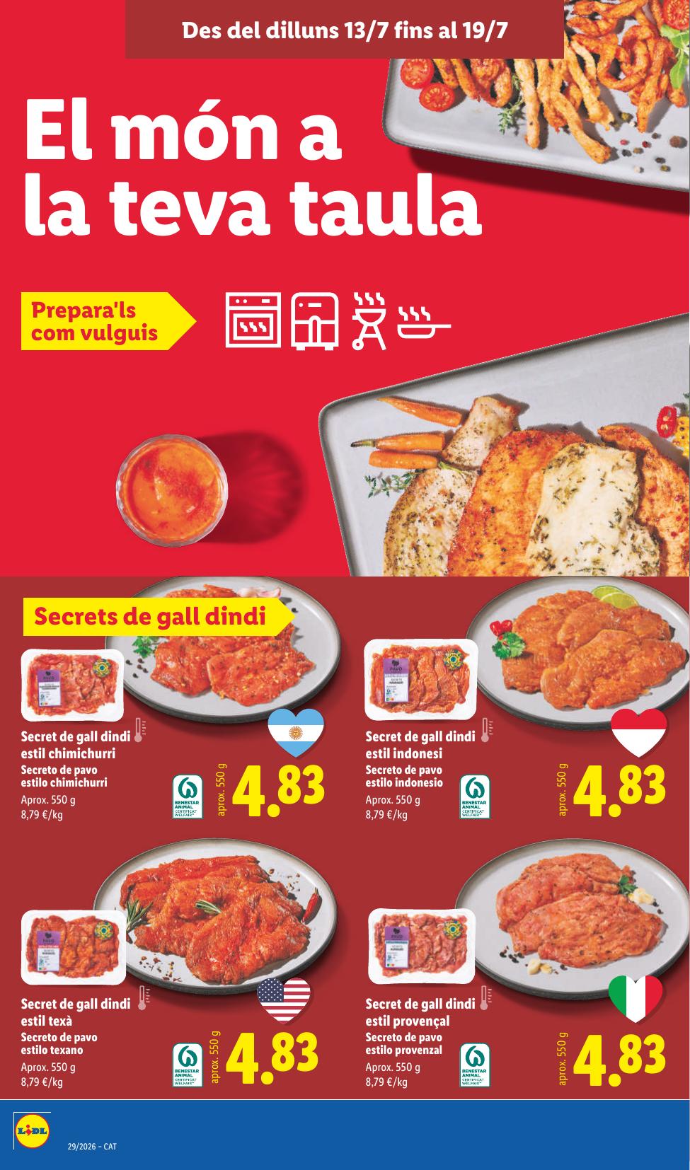 Folleto Lidl Alimentación · 6 de julio de 2026 – 19 de julio de 2026 — Página 8