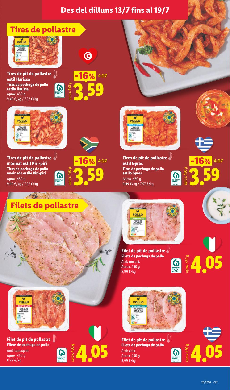 Folleto Lidl Alimentación · 6 de julio de 2026 – 19 de julio de 2026 — Página 9