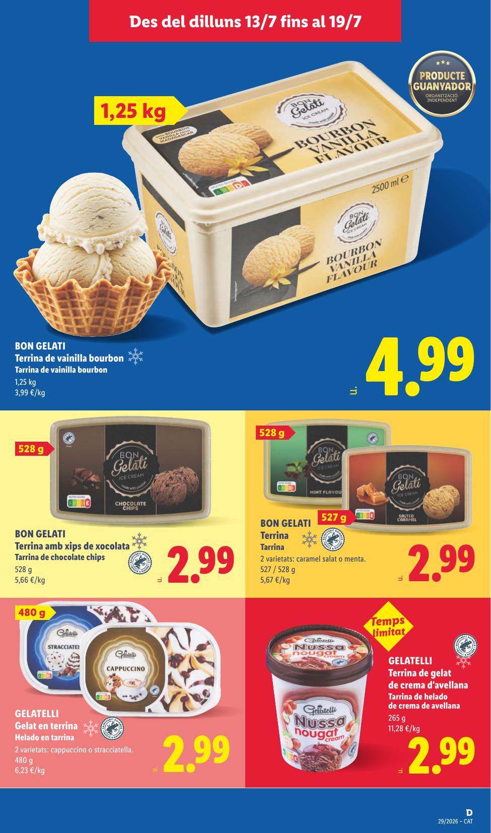Folleto Lidl Alimentación · 6 de julio de 2026 – 19 de julio de 2026 — Página 17