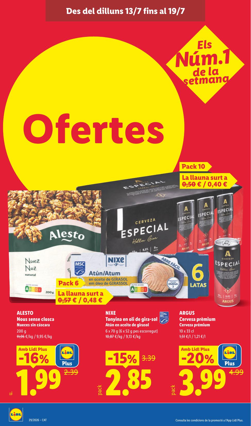 Folleto Lidl Alimentación · 6 de julio de 2026 – 19 de julio de 2026 — Página 18