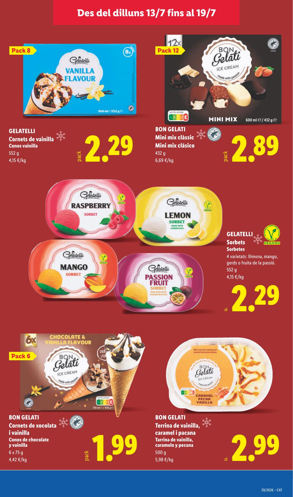 Folleto Lidl Alimentación · 6 de julio de 2026 – 19 de julio de 2026 — Página 23