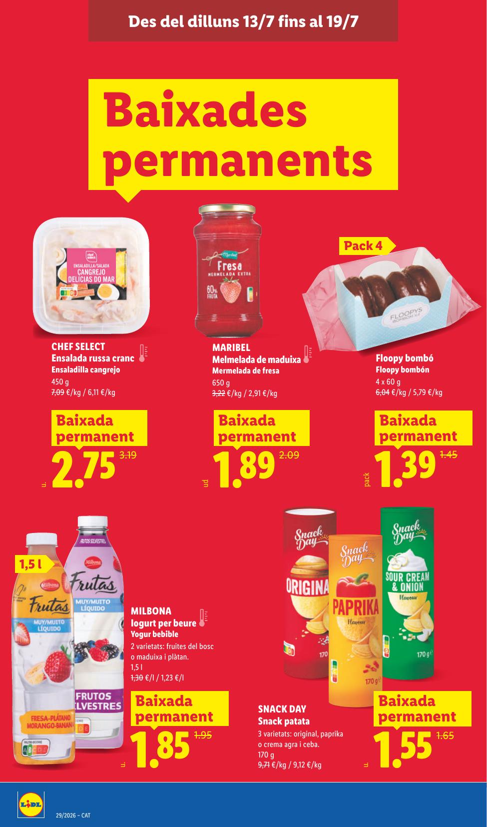 Folleto Lidl Alimentación · 6 de julio de 2026 – 19 de julio de 2026 — Página 26