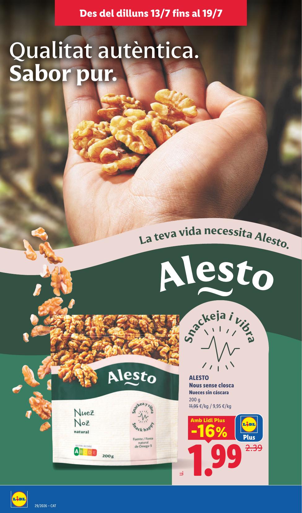 Folleto Lidl Alimentación · 6 de julio de 2026 – 19 de julio de 2026 — Página 28
