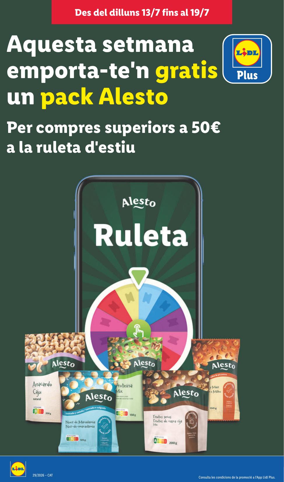 Folleto Lidl Alimentación · 6 de julio de 2026 – 19 de julio de 2026 — Página 30