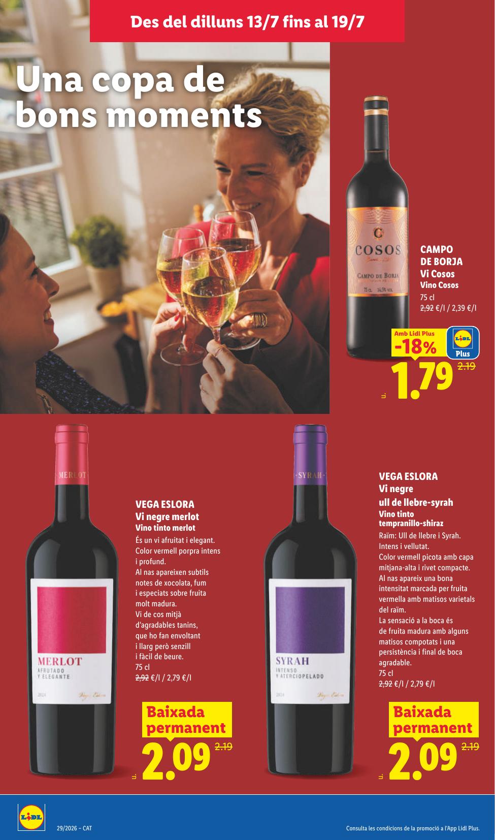 Folleto Lidl Alimentación · 6 de julio de 2026 – 19 de julio de 2026 — Página 34
