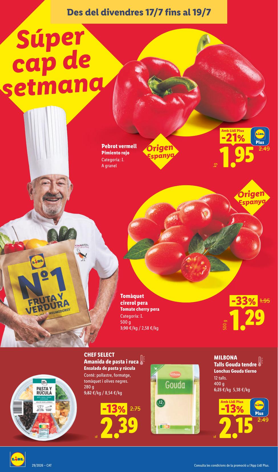 Folleto Lidl Alimentación · 6 de julio de 2026 – 19 de julio de 2026 — Página 38