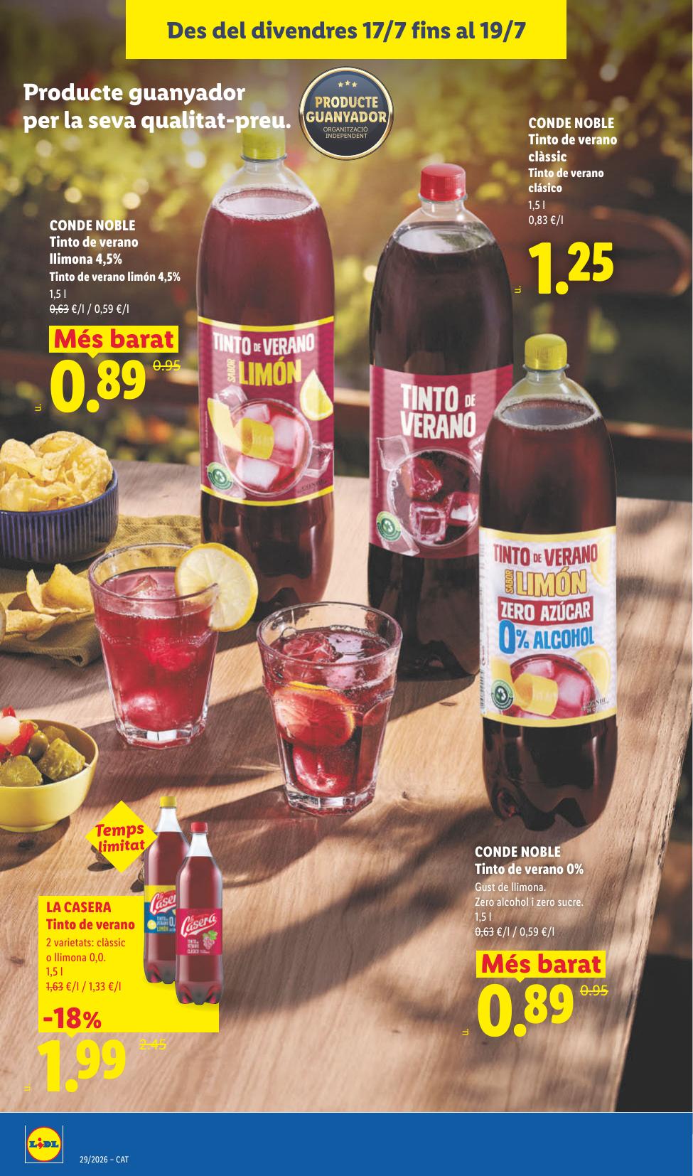 Folleto Lidl Alimentación · 6 de julio de 2026 – 19 de julio de 2026 — Página 40