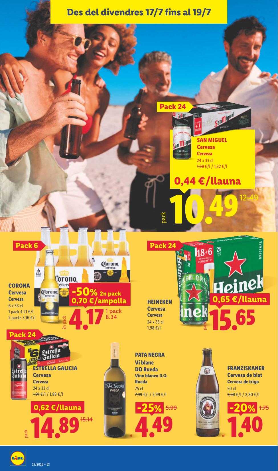 Folleto Lidl Alimentación · 6 de julio de 2026 – 19 de julio de 2026 — Página 42