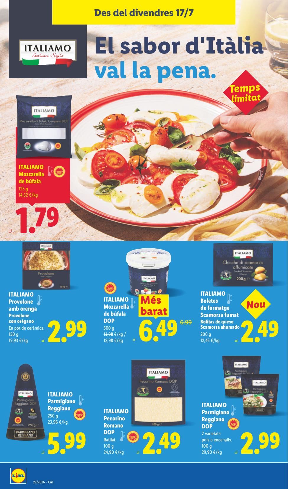 Folleto Lidl Alimentación · 6 de julio de 2026 – 19 de julio de 2026 — Página 44
