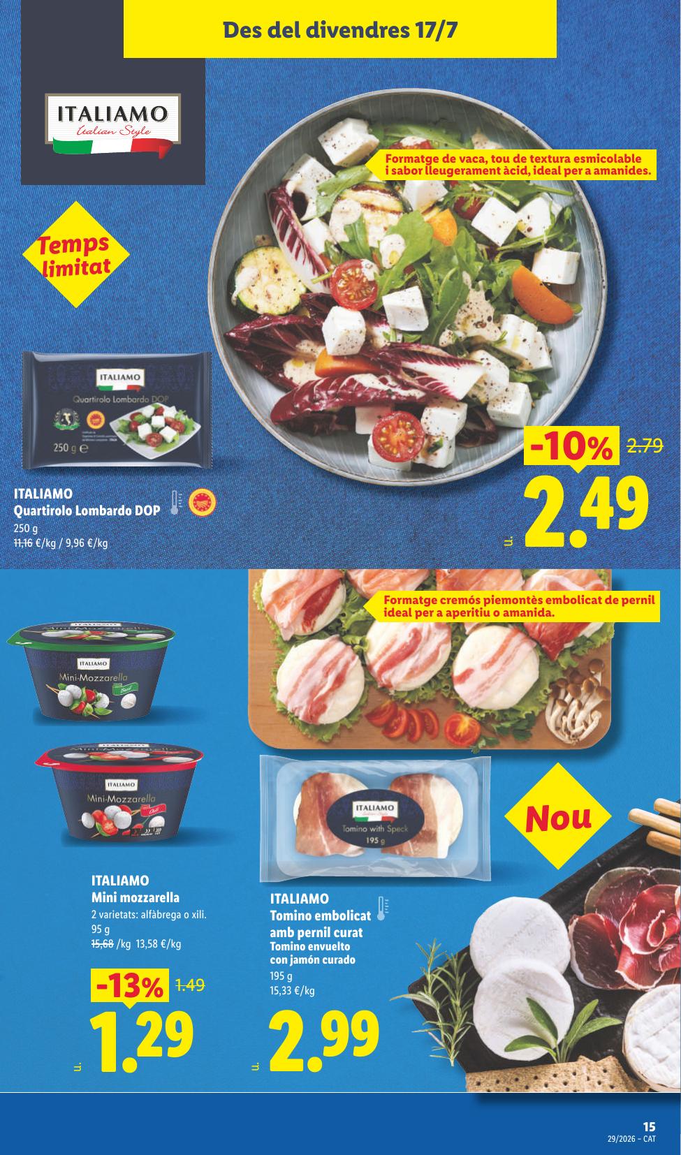 Folleto Lidl Alimentación · 6 de julio de 2026 – 19 de julio de 2026 — Página 45