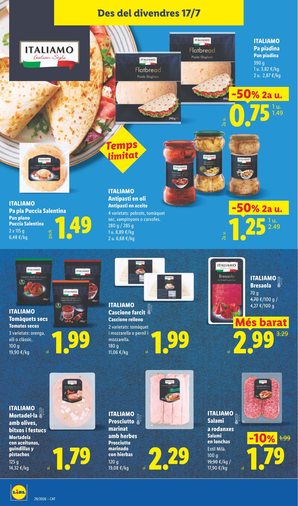 Folleto Lidl Alimentación · 6 de julio de 2026 – 19 de julio de 2026 — Página 46