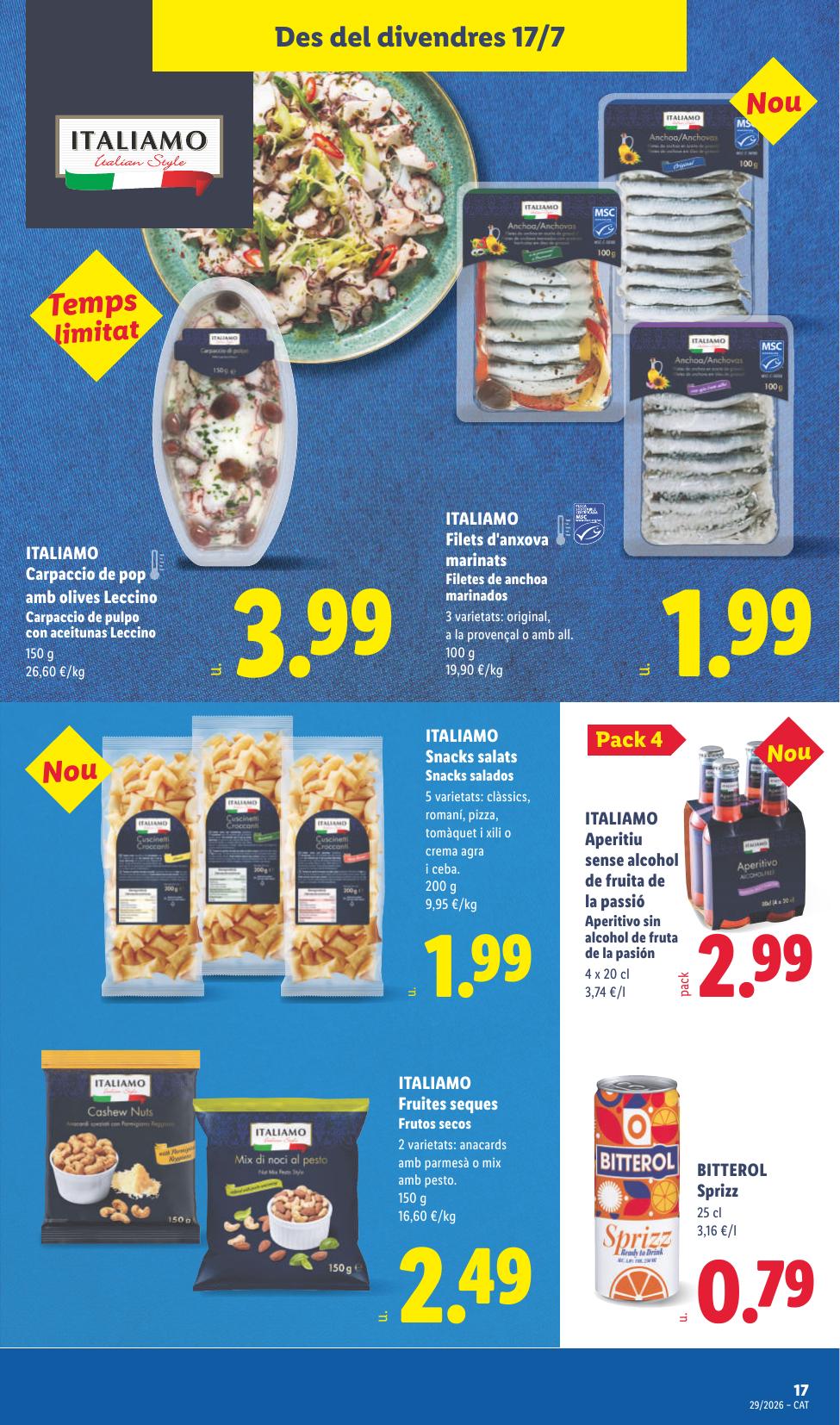 Folleto Lidl Alimentación · 6 de julio de 2026 – 19 de julio de 2026 — Página 47