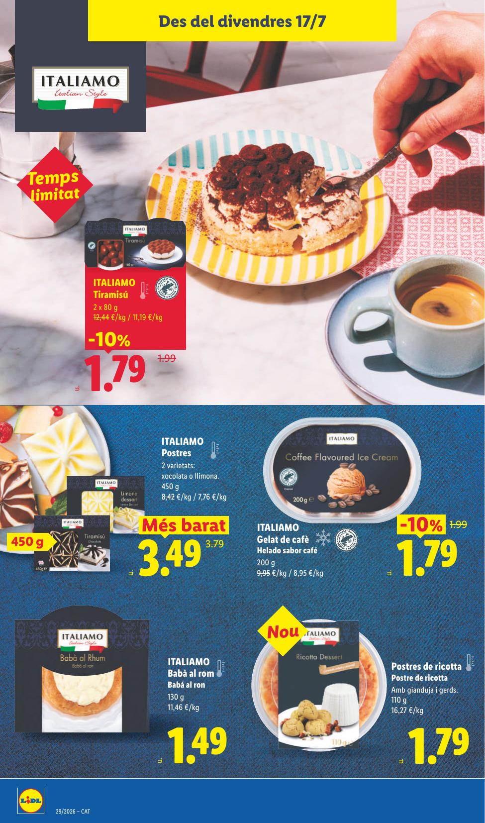 Folleto Lidl Alimentación · 6 de julio de 2026 – 19 de julio de 2026 — Página 50