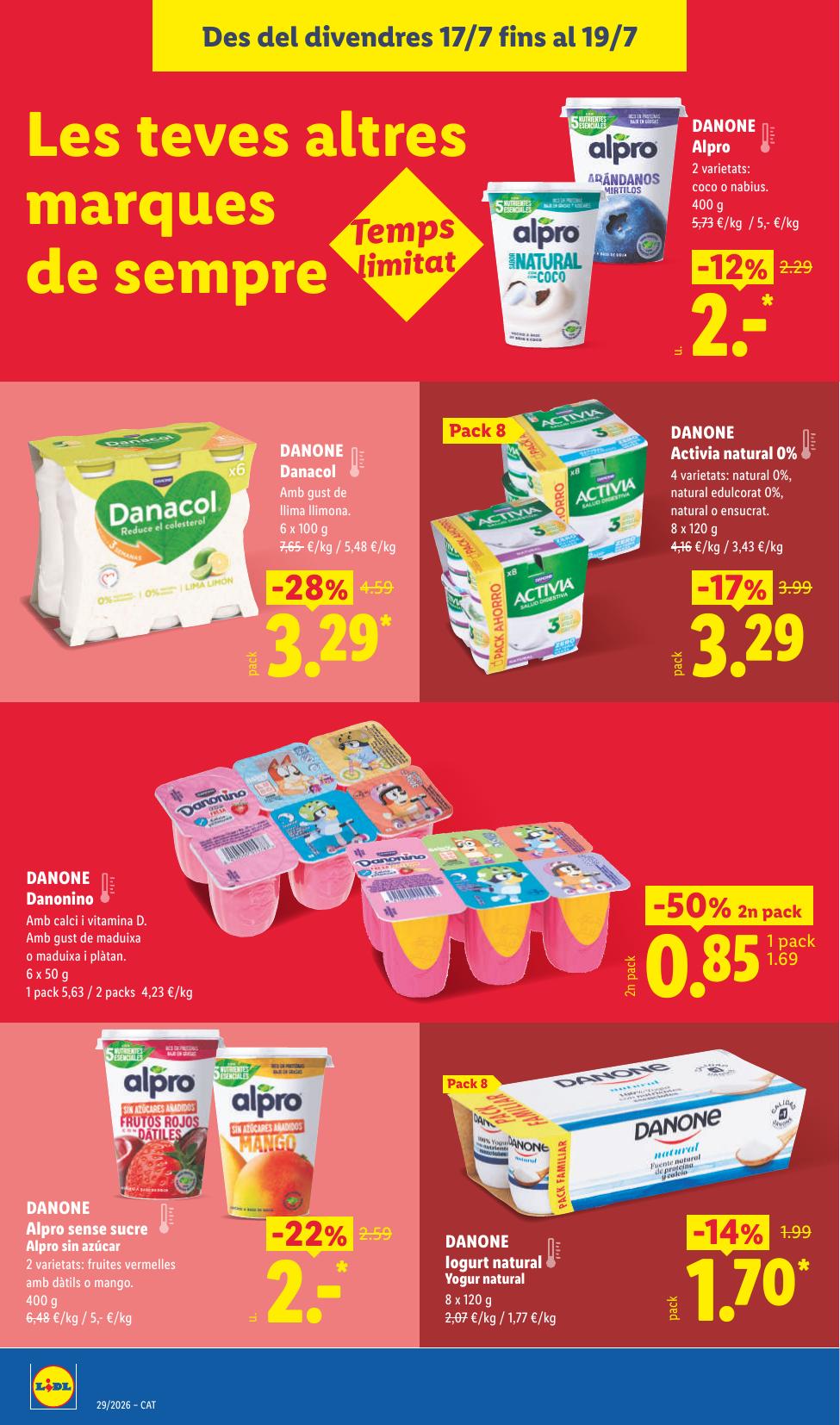 Folleto Lidl Alimentación · 6 de julio de 2026 – 19 de julio de 2026 — Página 54