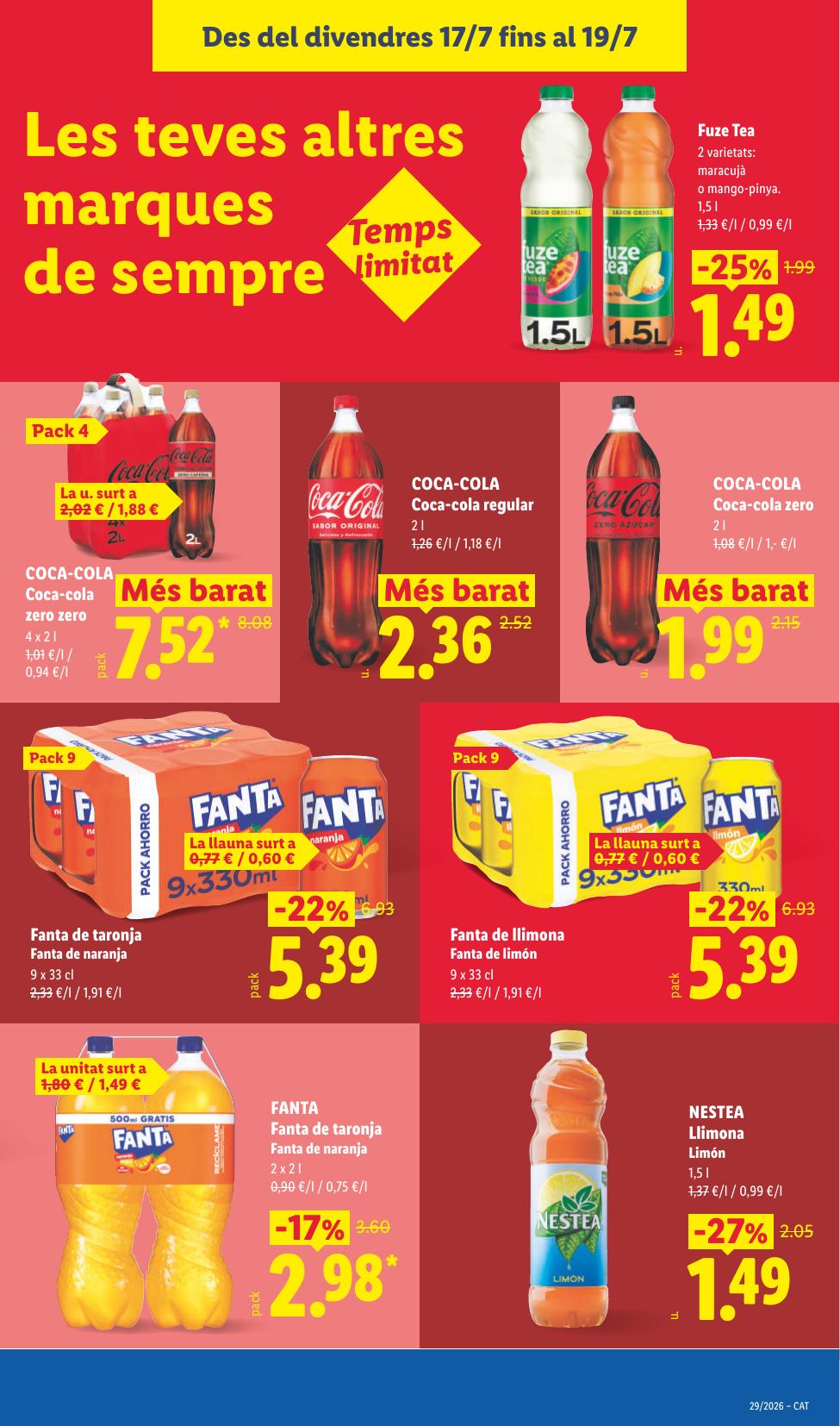 Folleto Lidl Alimentación · 6 de julio de 2026 – 19 de julio de 2026 — Página 55