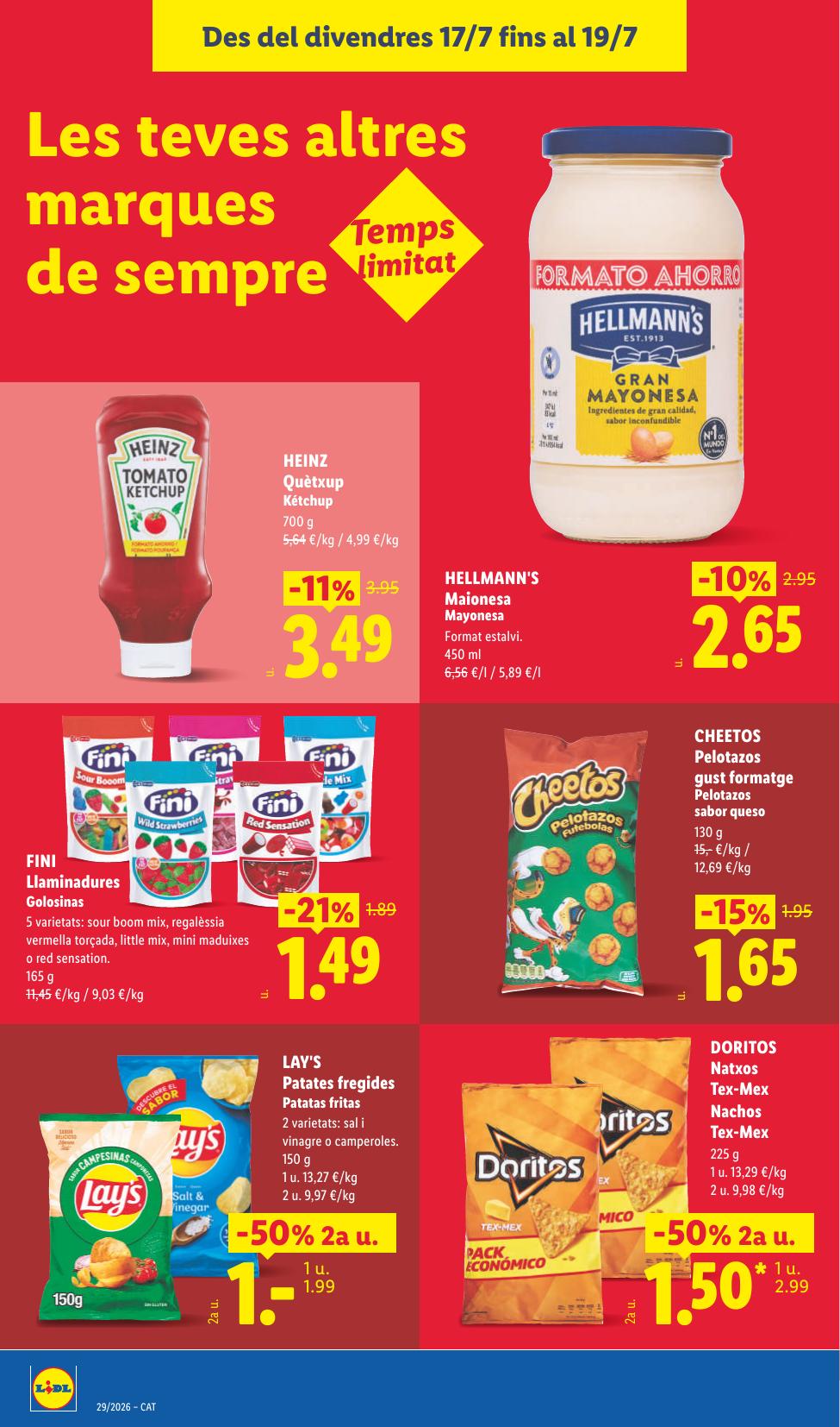 Folleto Lidl Alimentación · 6 de julio de 2026 – 19 de julio de 2026 — Página 56