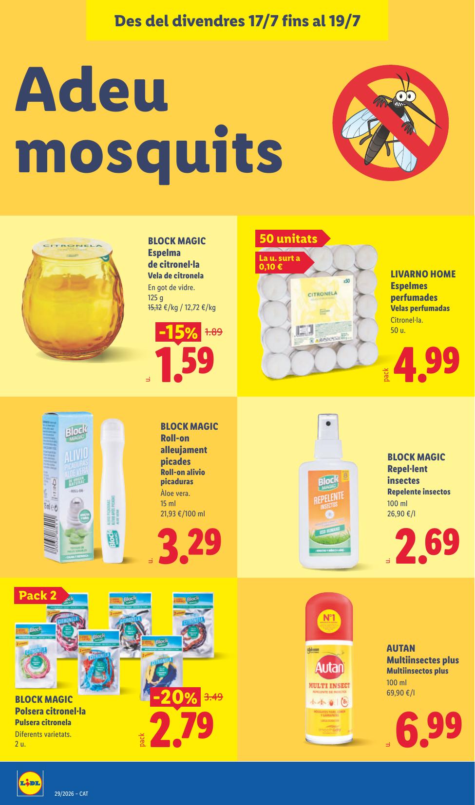 Folleto Lidl Alimentación · 6 de julio de 2026 – 19 de julio de 2026 — Página 60