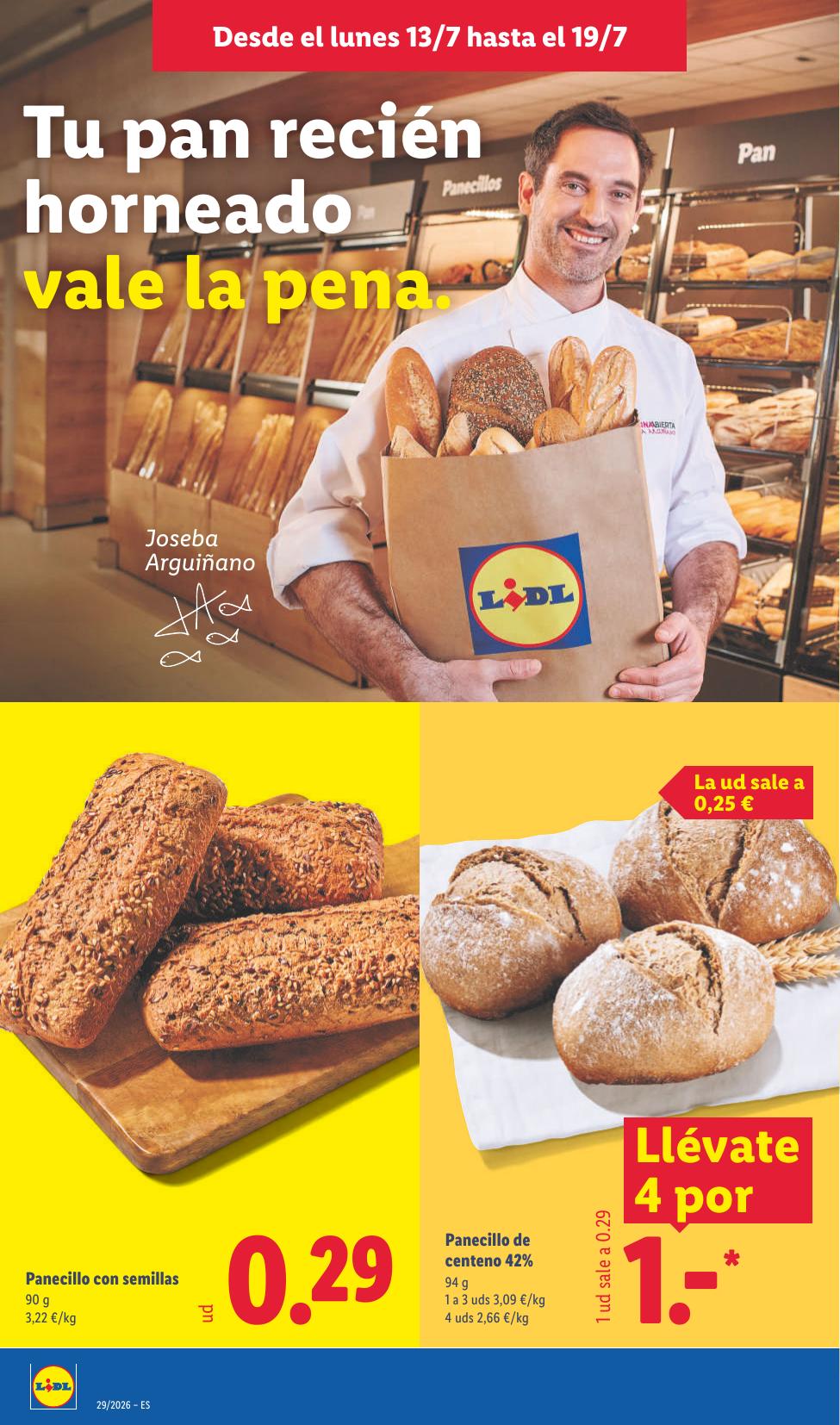 Folleto Lidl Alimentación · 13 de julio de 2026 – 19 de julio de 2026 — Página 4