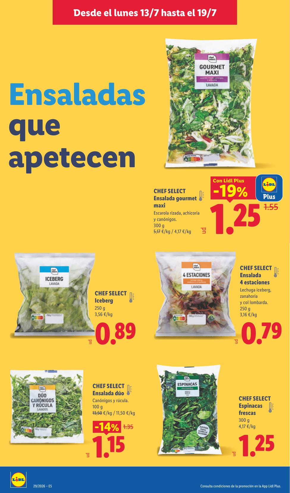 Folleto Lidl Alimentación · 13 de julio de 2026 – 19 de julio de 2026 — Página 6