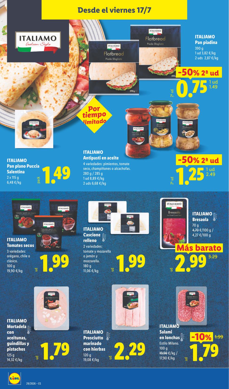 Folleto Lidl Alimentación · 13 de julio de 2026 – 19 de julio de 2026 — Página 46