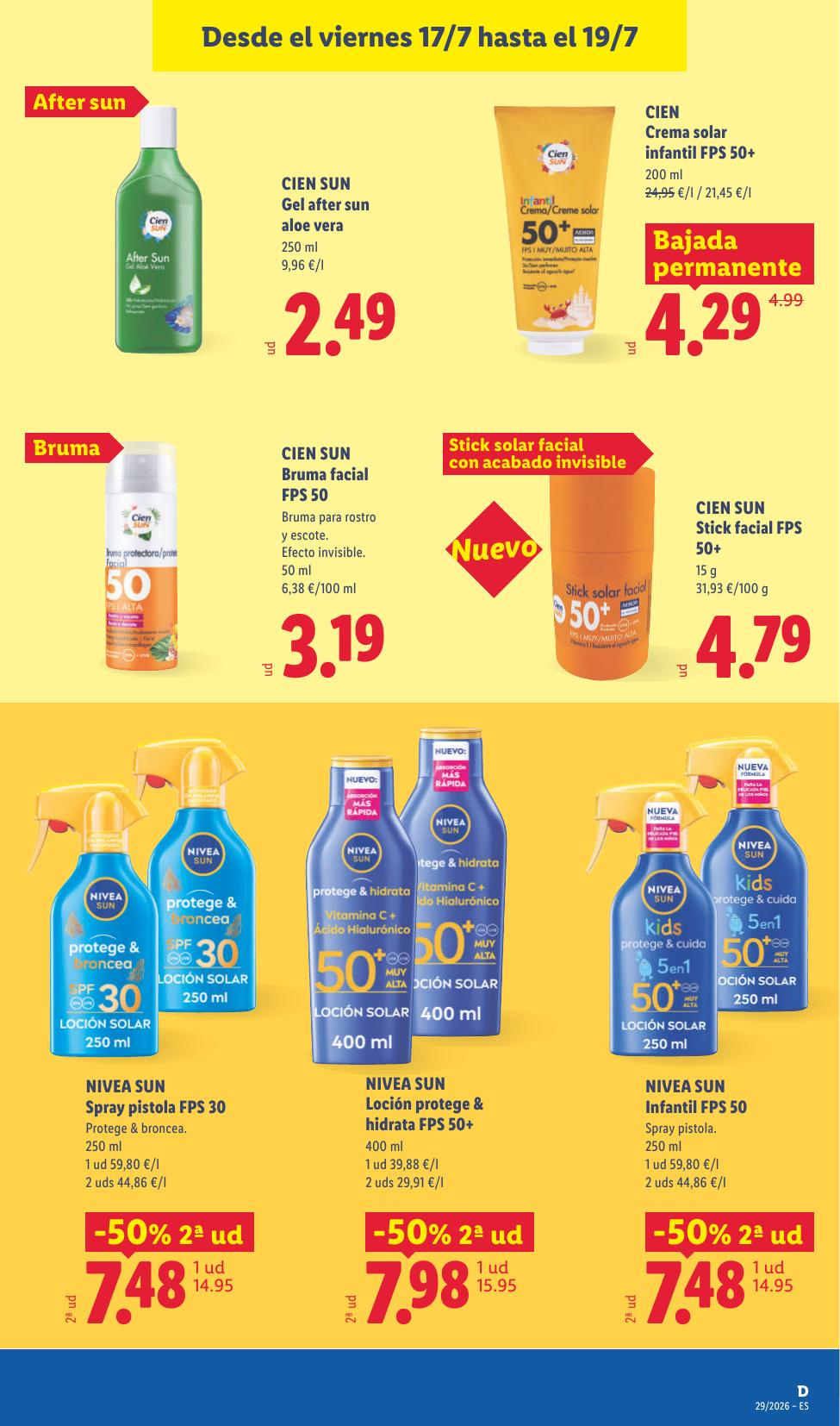 Folleto Lidl Alimentación · 13 de julio de 2026 – 19 de julio de 2026 — Página 53
