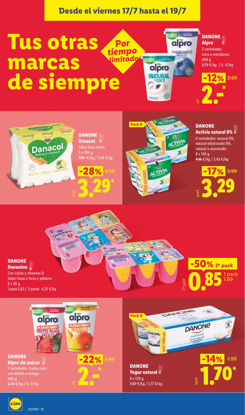 Folleto Lidl Alimentación · 13 de julio de 2026 – 19 de julio de 2026 — Página 54