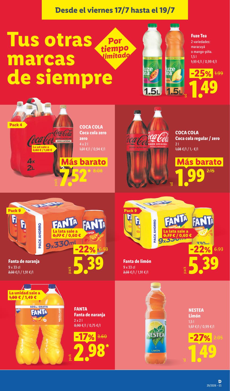 Folleto Lidl Alimentación · 13 de julio de 2026 – 19 de julio de 2026 — Página 55