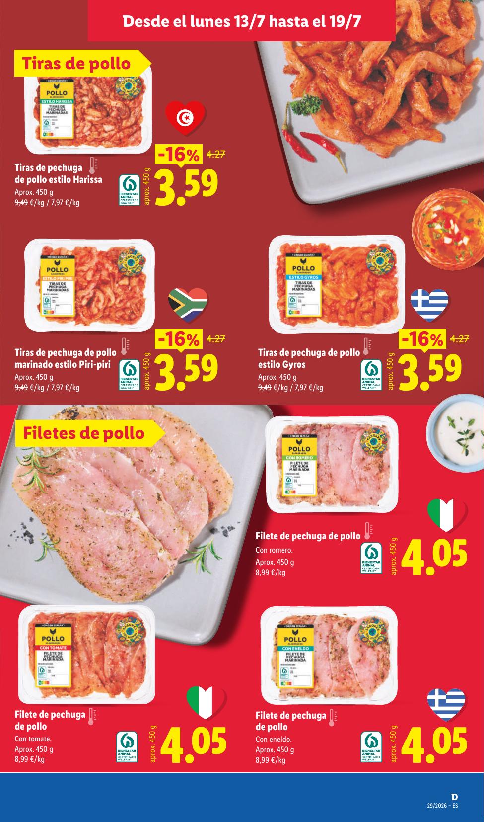 Folleto Lidl Alimentación · 13 de julio de 2026 – 19 de julio de 2026 — Página 9