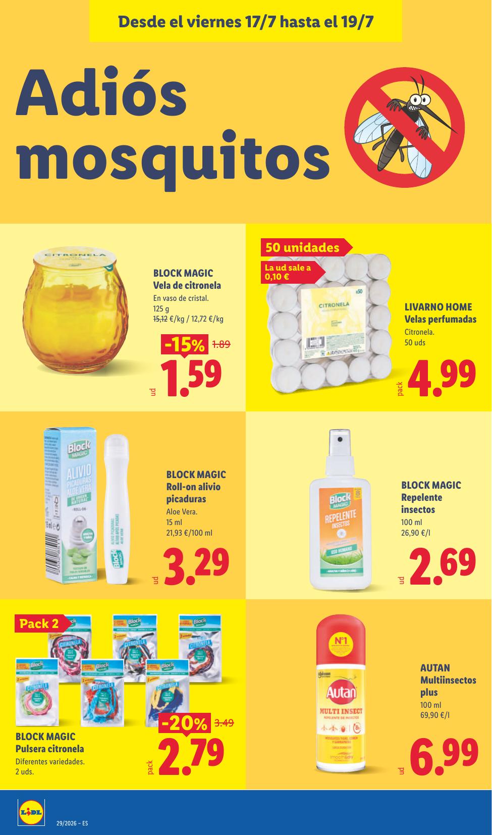 Folleto Lidl Alimentación · 13 de julio de 2026 – 19 de julio de 2026 — Página 60