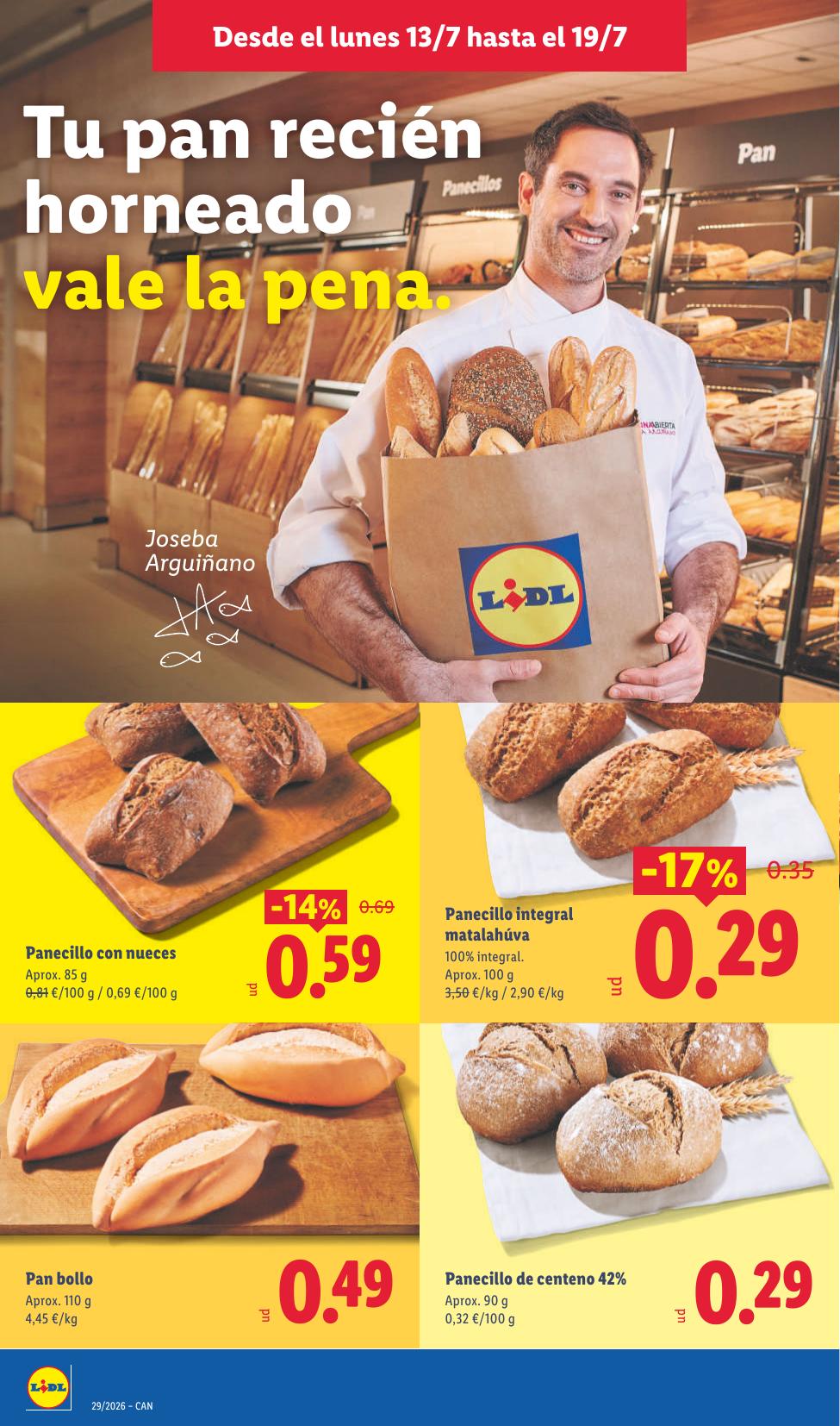 Folleto Lidl Alimentación · 13 de julio de 2026 – 19 de julio de 2026 — Página 4
