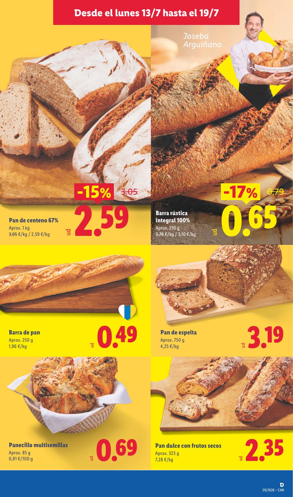 Folleto Lidl Alimentación · 13 de julio de 2026 – 19 de julio de 2026 — Página 5