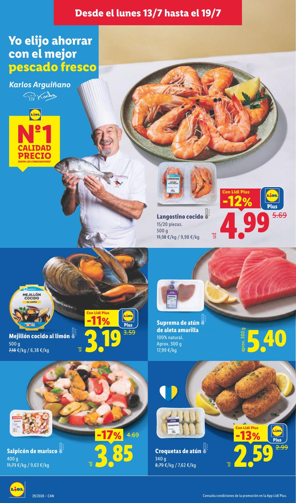 Folleto Lidl Alimentación · 13 de julio de 2026 – 19 de julio de 2026 — Página 6